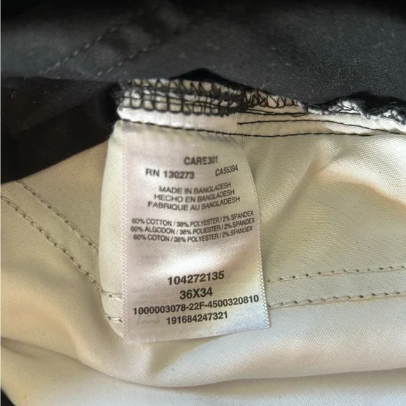 Lee Men's Dark Cargo Pants - Picture 2 of 3